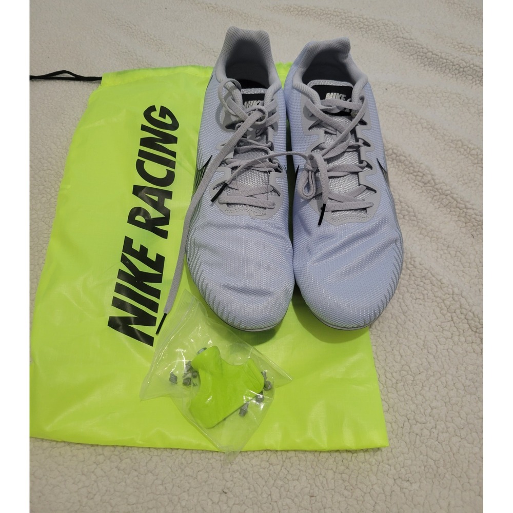 Nike Men Zoom Rival Light Blue Athletic Track Running Shoes AH1020-404 Sz 14